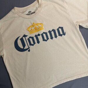Authentic Corona Extra Beer Logo T-Shirt Size L
